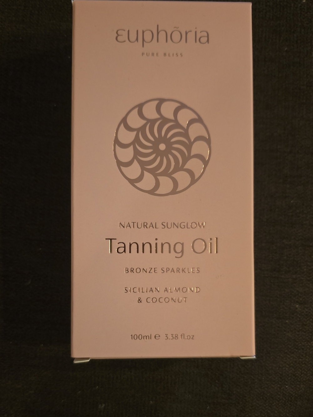 Euphoria Natural Sunglow Tanning Oil - Pink